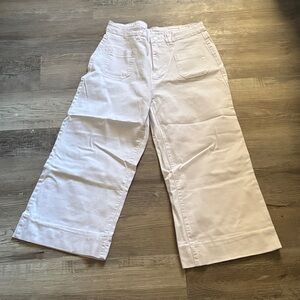 Wide Leg White Women’s Jeans